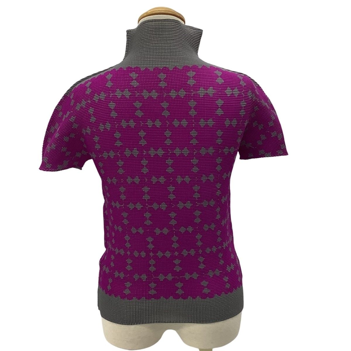 ISSEY MIYAKE イッセイミヤケ Me ミー ワッフル プリーツ カットソー