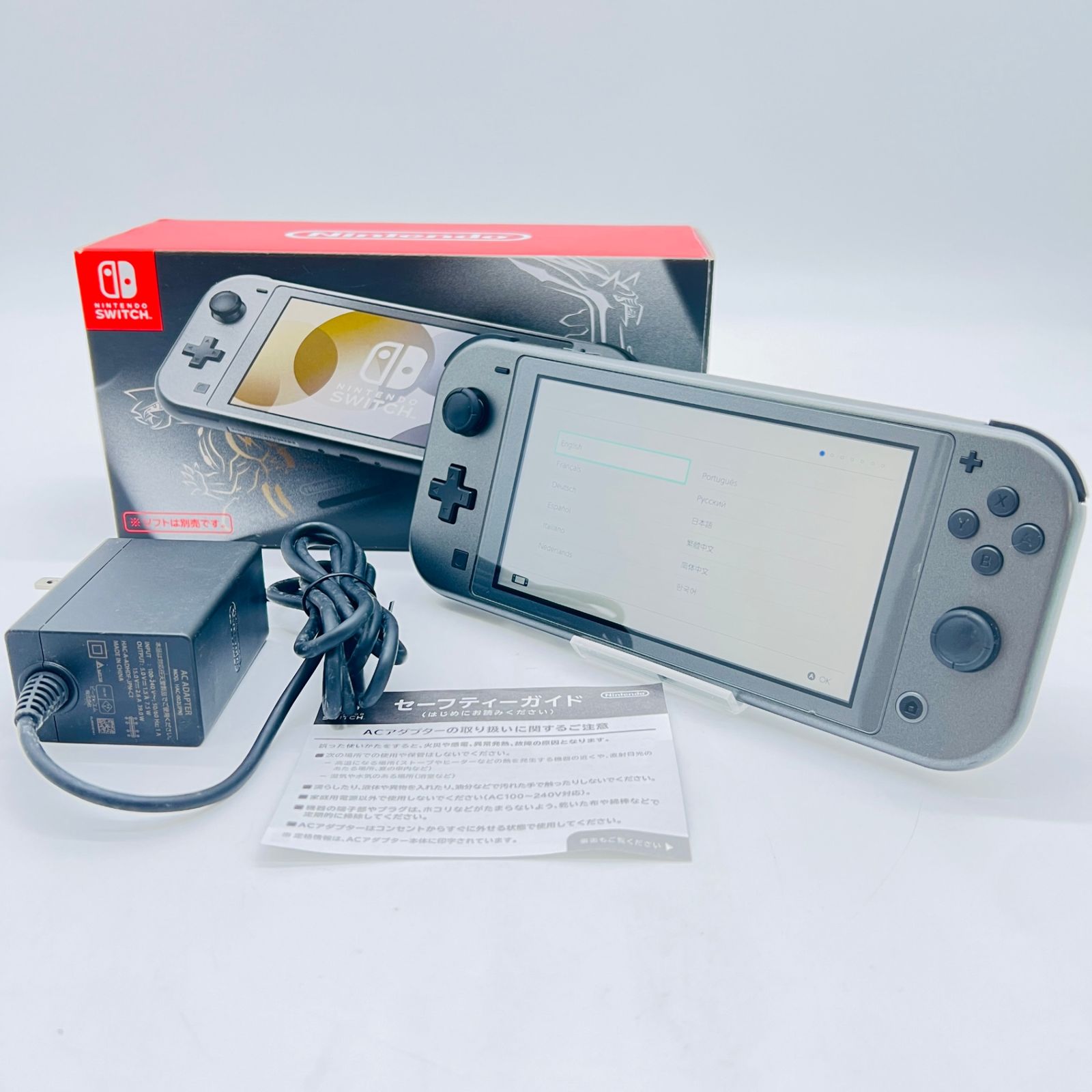 Nintendo Switch Lite ディアルガ・パルキア 任天堂 動作確認済み Nintendo Switch Lite ディアルガ・パルキア 任天堂 動作確認済み