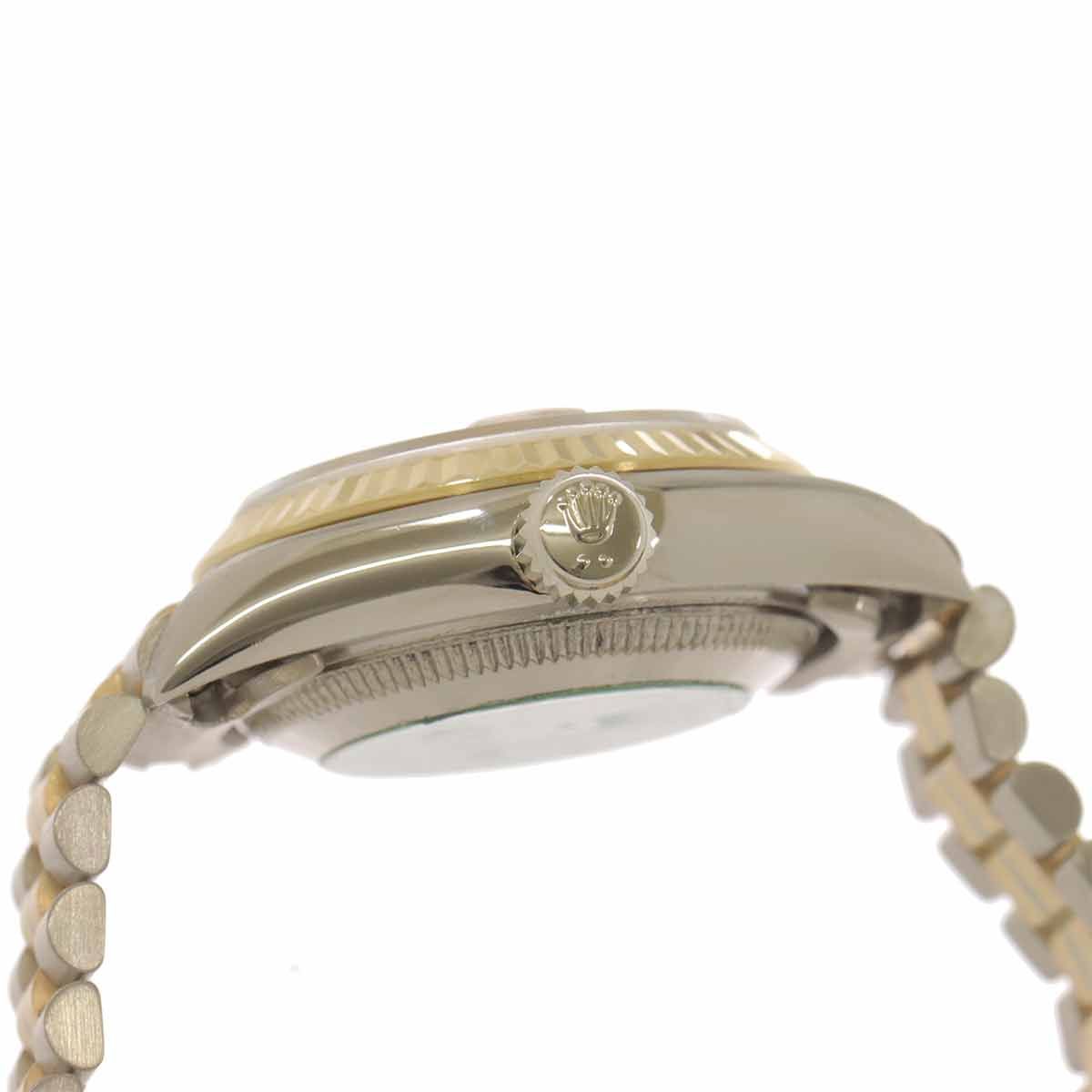 ロレックス ROLEX デイトジャスト トリドール 69179BIC E番 レディース 腕時計 10P ダイヤ K18 WG YG PG 自動巻き Datejust 90303585 ROLEX - ロレックス ROLEX デイトジャスト トリドール 69179BIC E番