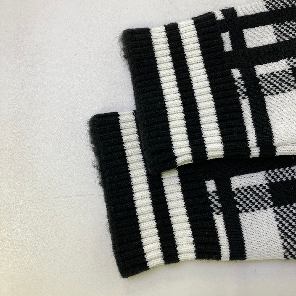 サイズ：0 PEARLY GATES パーリーゲイツ 長袖ニットセーター チェック