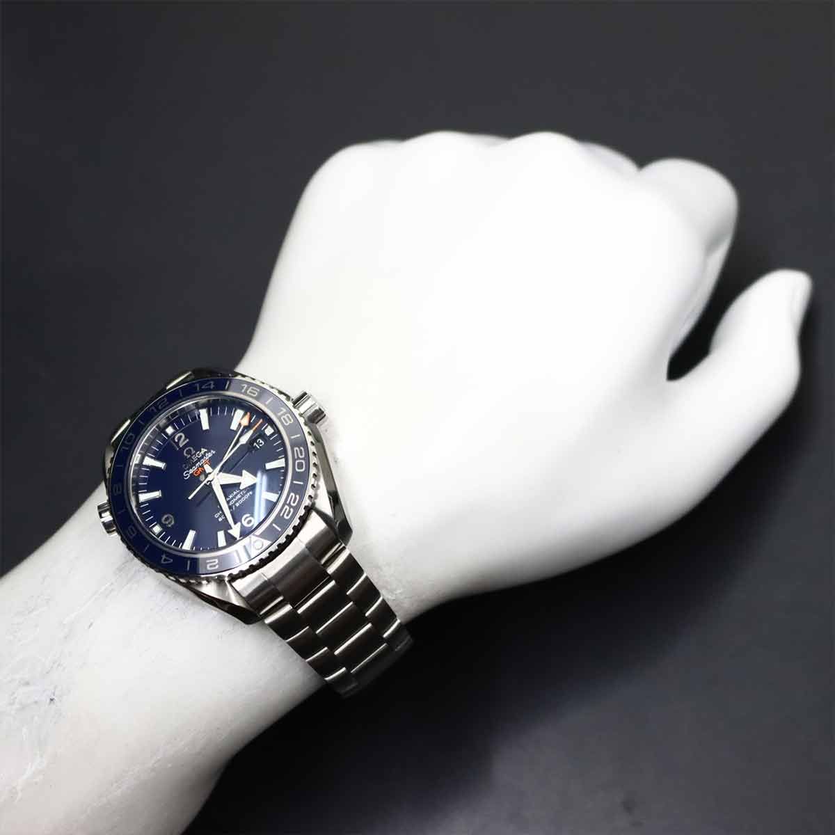 オメガ OMEGA シーマスター コーアクシャル プラネットオーシャン GMT
