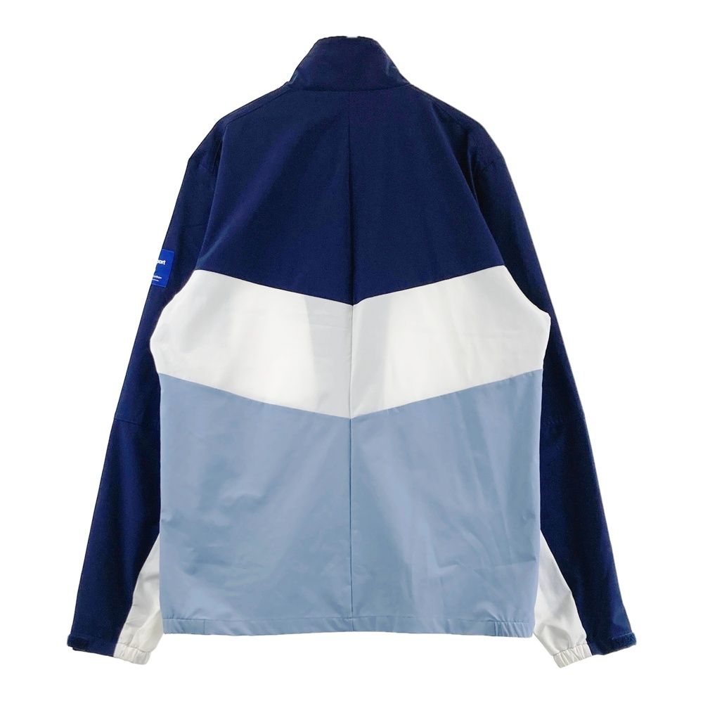 サイズ：O DESCENTE GOLF デサントゴルフ ジップジャケット ネイビー系