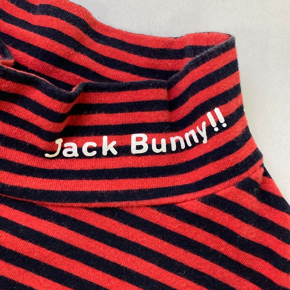 サイズ：2 JACK BUNNY ジャックバニー ハイネック 長袖Tシャツ