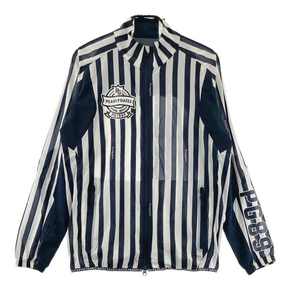 サイズ：4 PEARLY GATES パーリーゲイツ 053-9220803 ナイロン ジップ