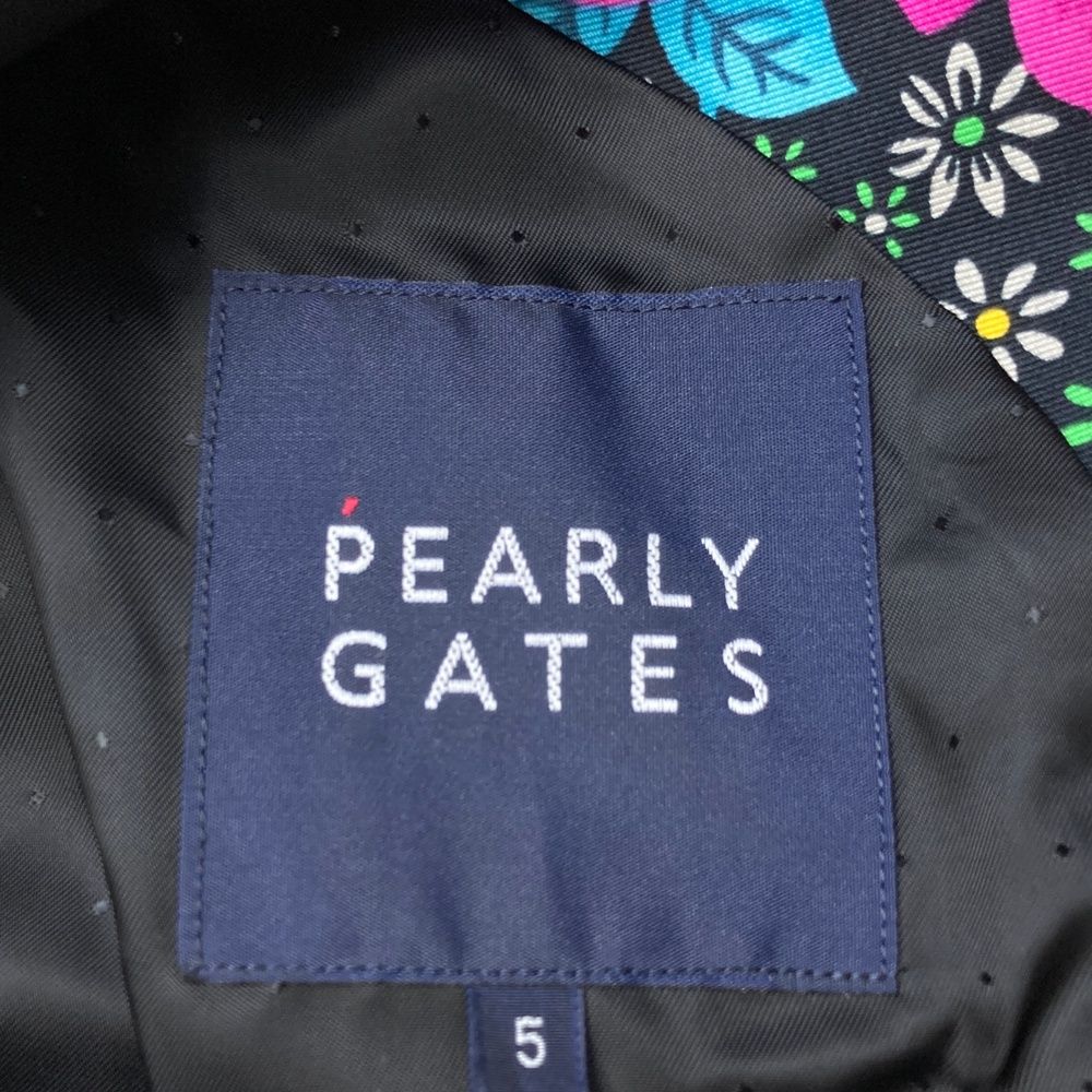 サイズ：5 PEARLY GATES パーリーゲイツ テーラードジャケット 花柄