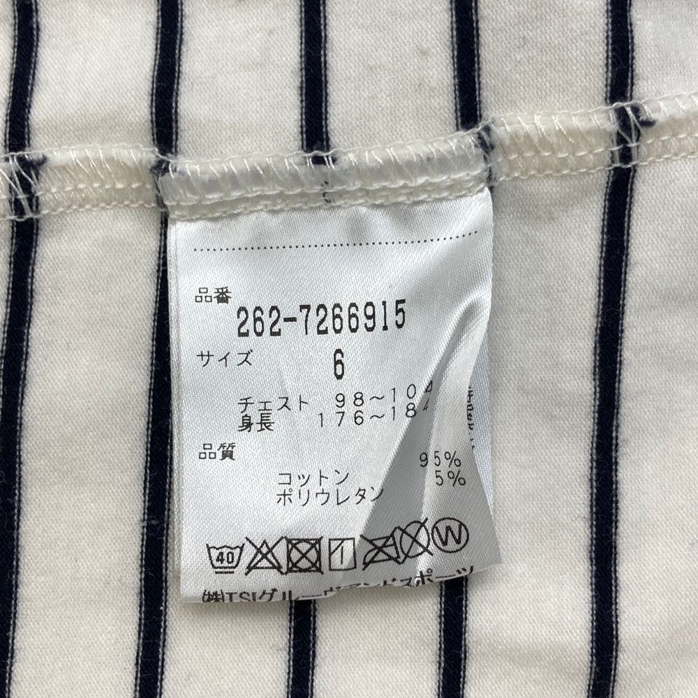 サイズ：6 JACK BUNNY ジャックバニー タートルネック 長袖Tシャツ