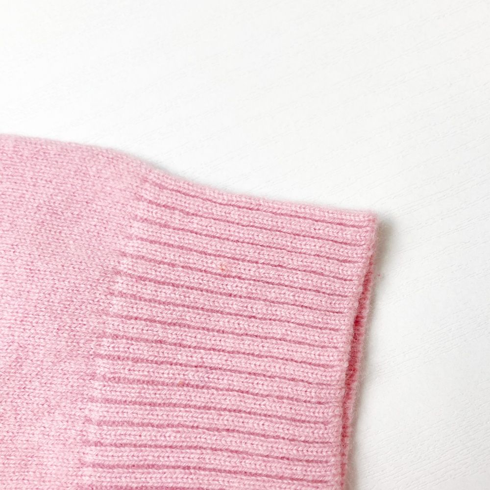 サイズ：2 PEARLY GATES パーリーゲイツ カシミヤ 長袖ニットセーター