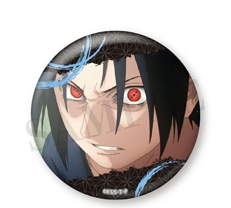 NARUTO-ナルト- 疾風伝 トレーディング缶バッジ Vol.1 うちはサスケ(C