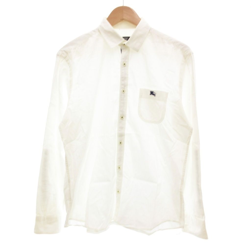 バーバリーブラックレーベル BURBERRY BLACK LABEL ワイシャツ 胸