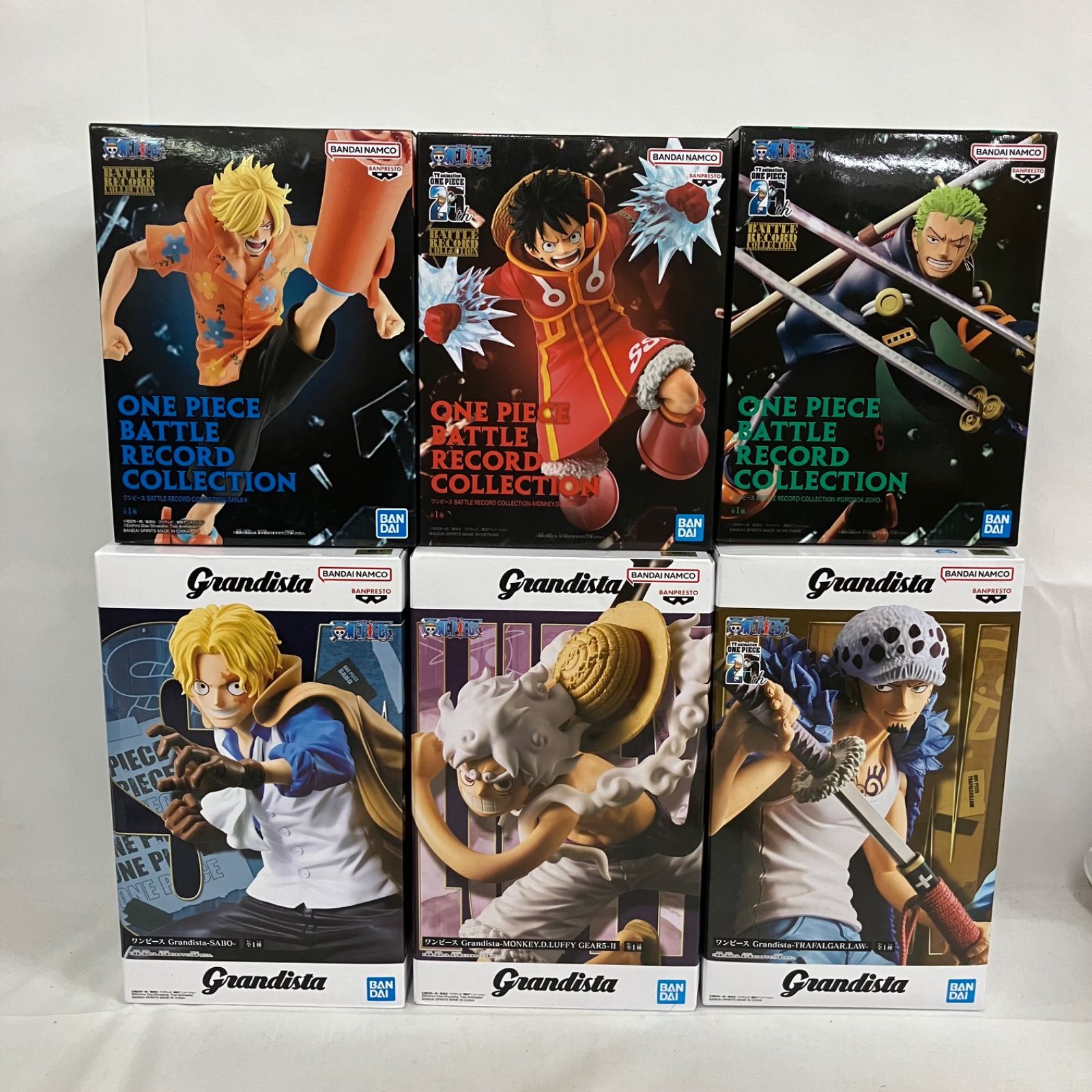 未開封 ワンピース ONE PIECE Grandista BATTLE RECORD COLLECTION