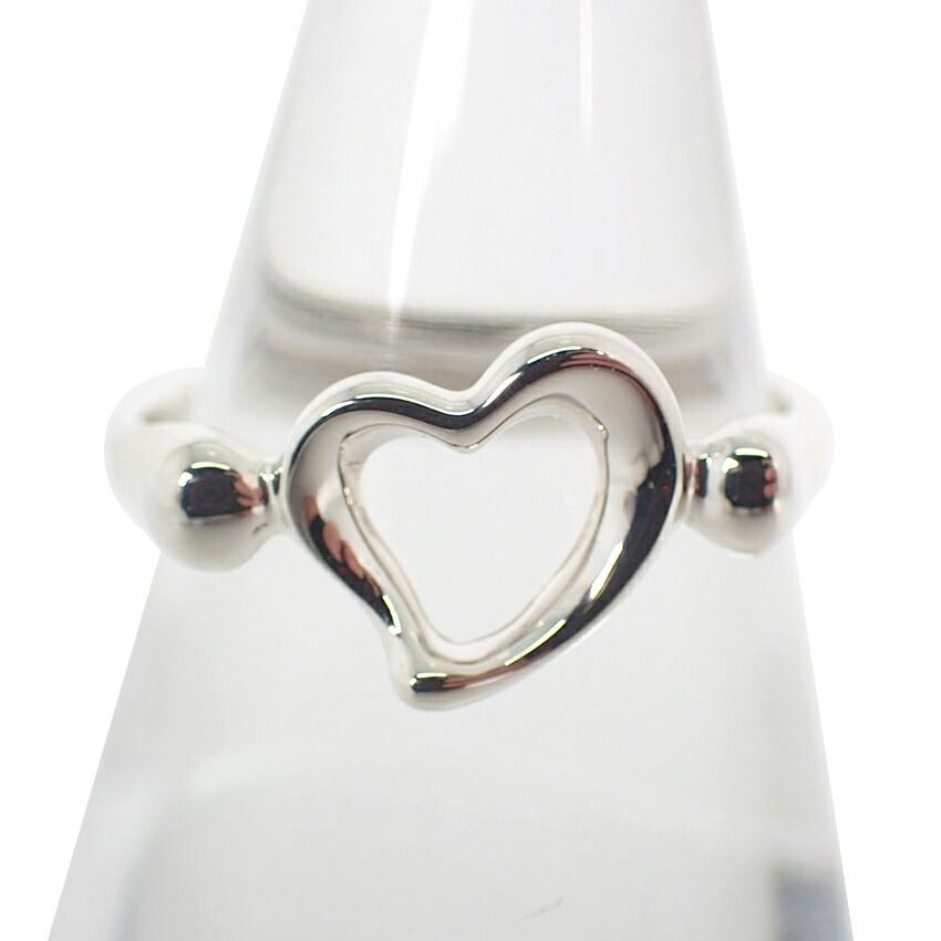 ティファニー/シルバー925/オープンハート/リング/9号/j130-4 - メルカリ