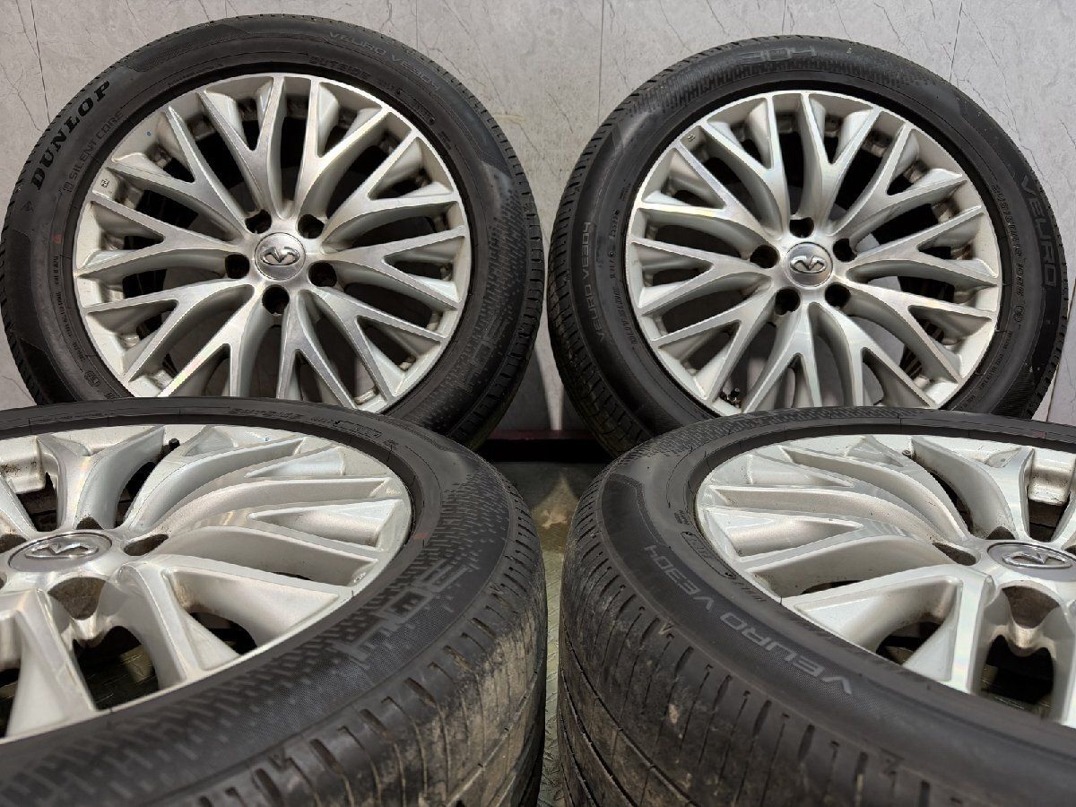 DL VEURO VE304 245/50R18】夏タイヤ【日産 Y51シーマ 純正ホイール 18