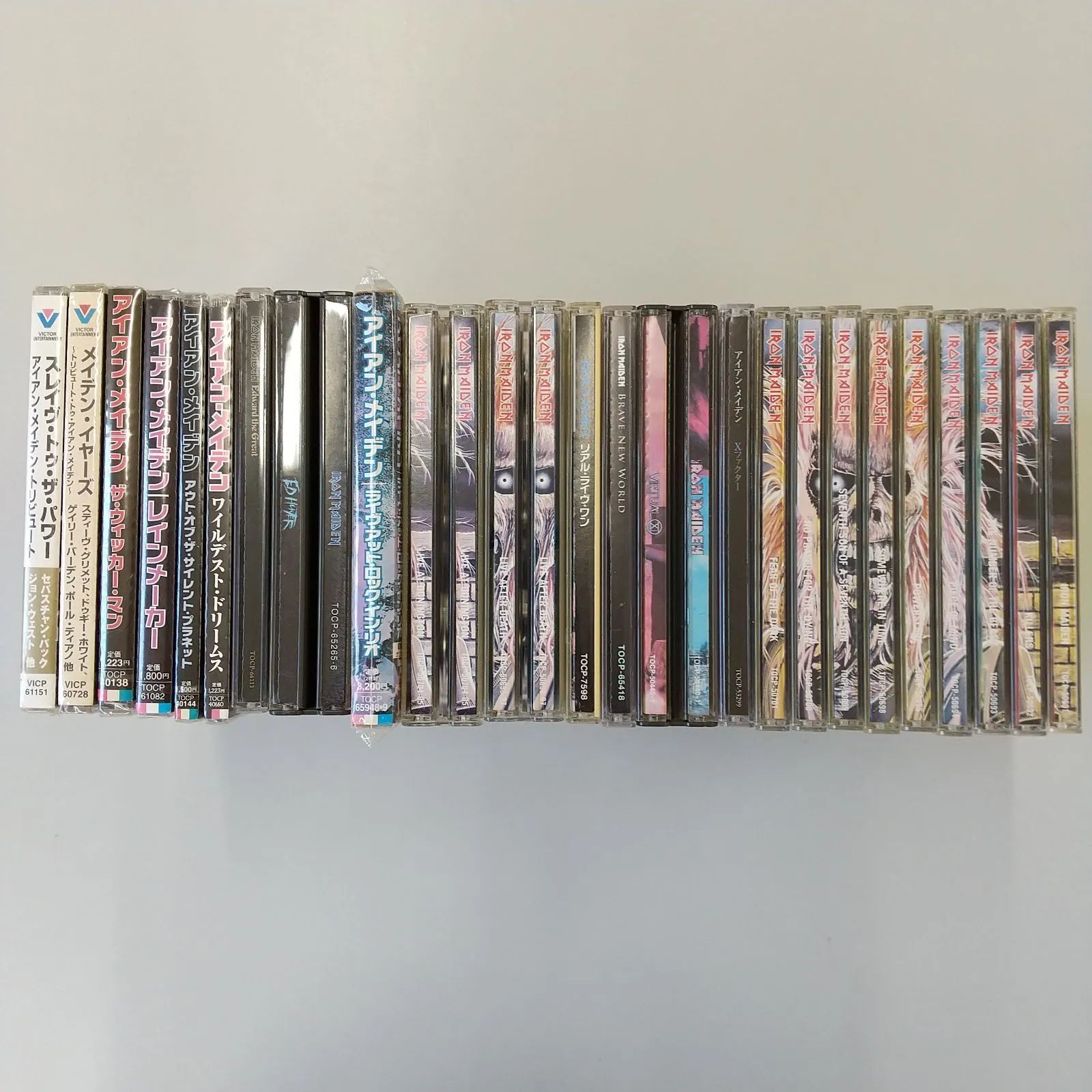 アイアン・メイデン CD 24作 まとめ売り - メルカリ