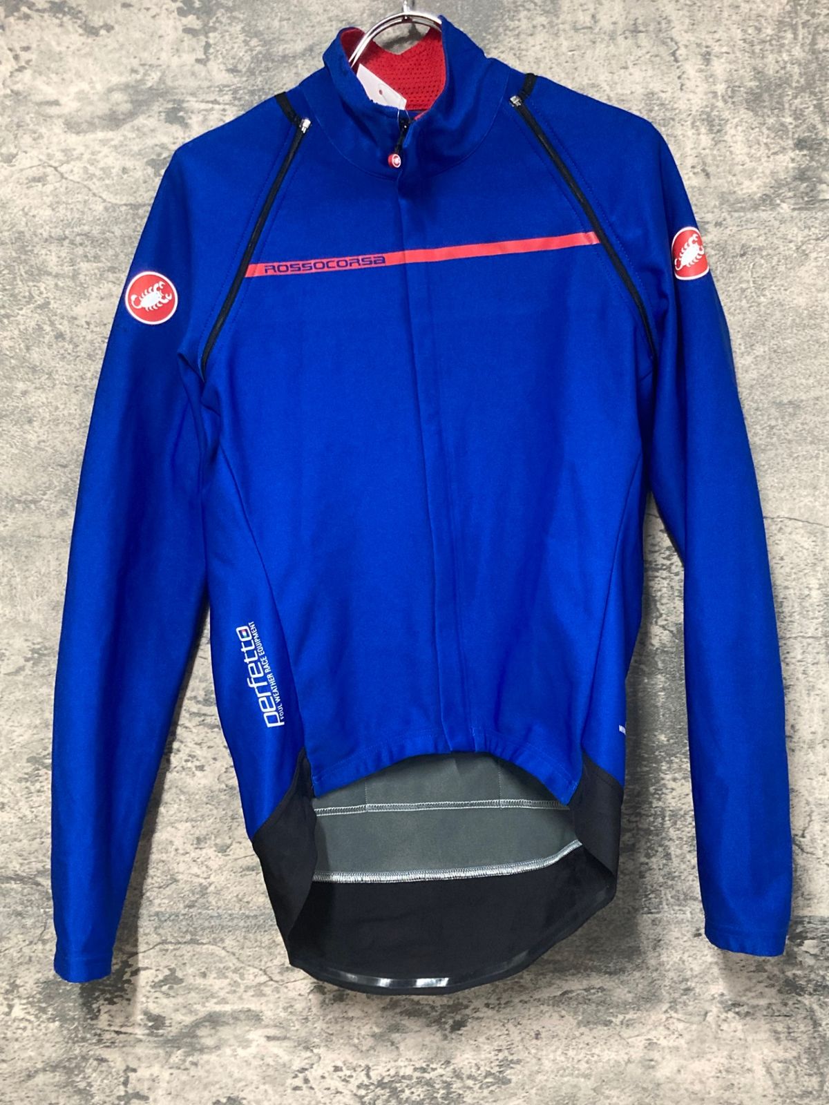 JU247 カステリ CASTELLI ロッソコルサ ROSSO CORSA perfetto 長袖