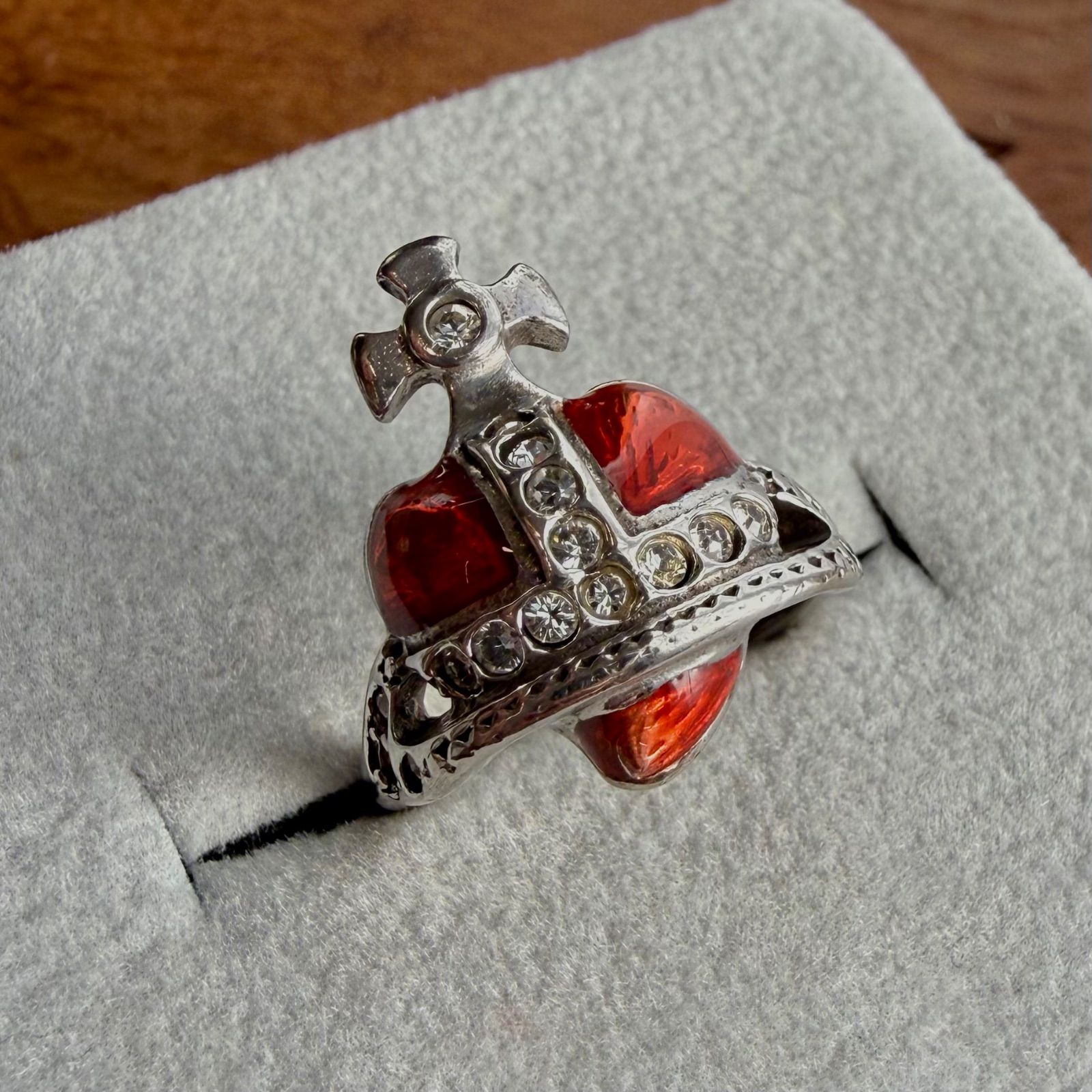 美品/廃盤初期XS/VivienneWestwood ディアマンテハートオーブリング