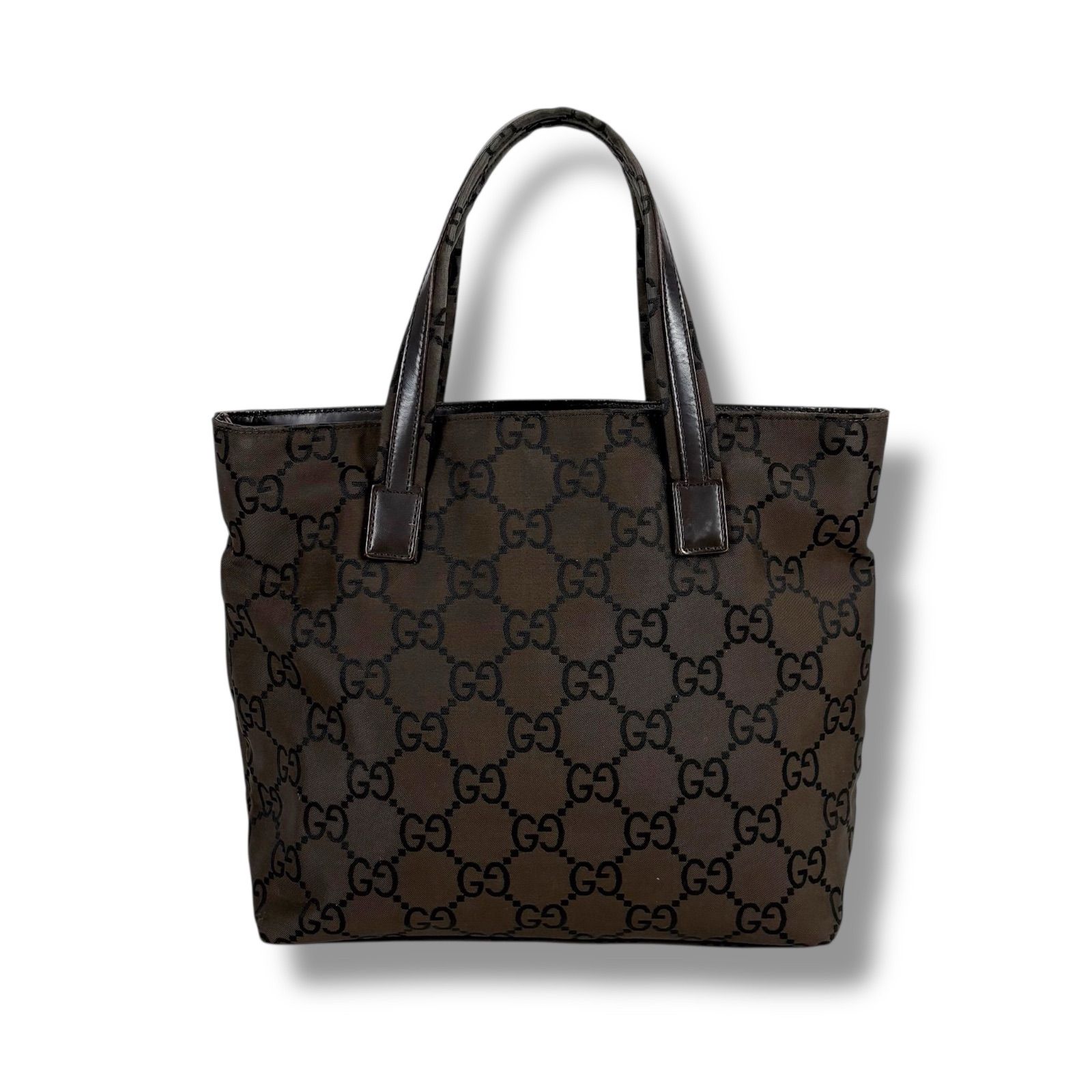 グッチ GUCCI GGキャンバス ミニトートバッグ ナイロンキャンバス