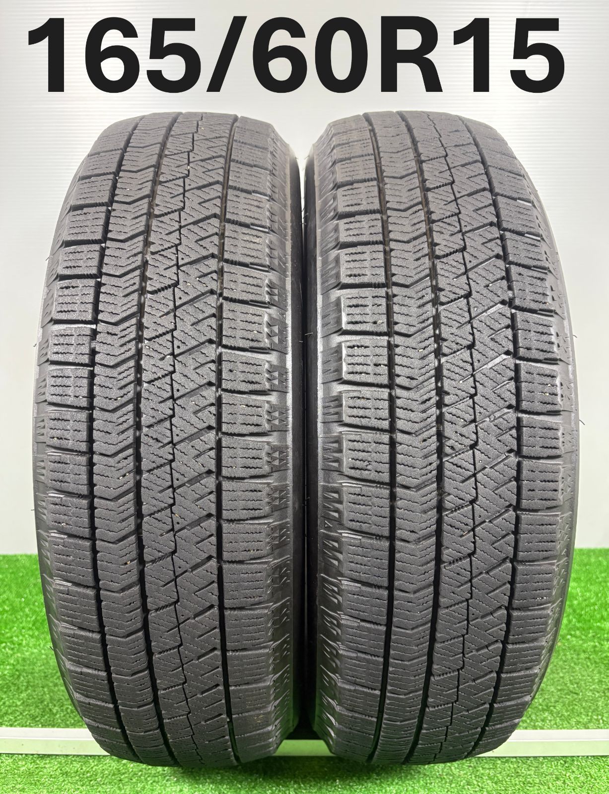 yuchan スタッドレスタイヤ 165/55R15 VRX2 2本① 送料無料☆165/60R15 ブリヂストン VRX2 2020年製 2本 冬 タイヤ