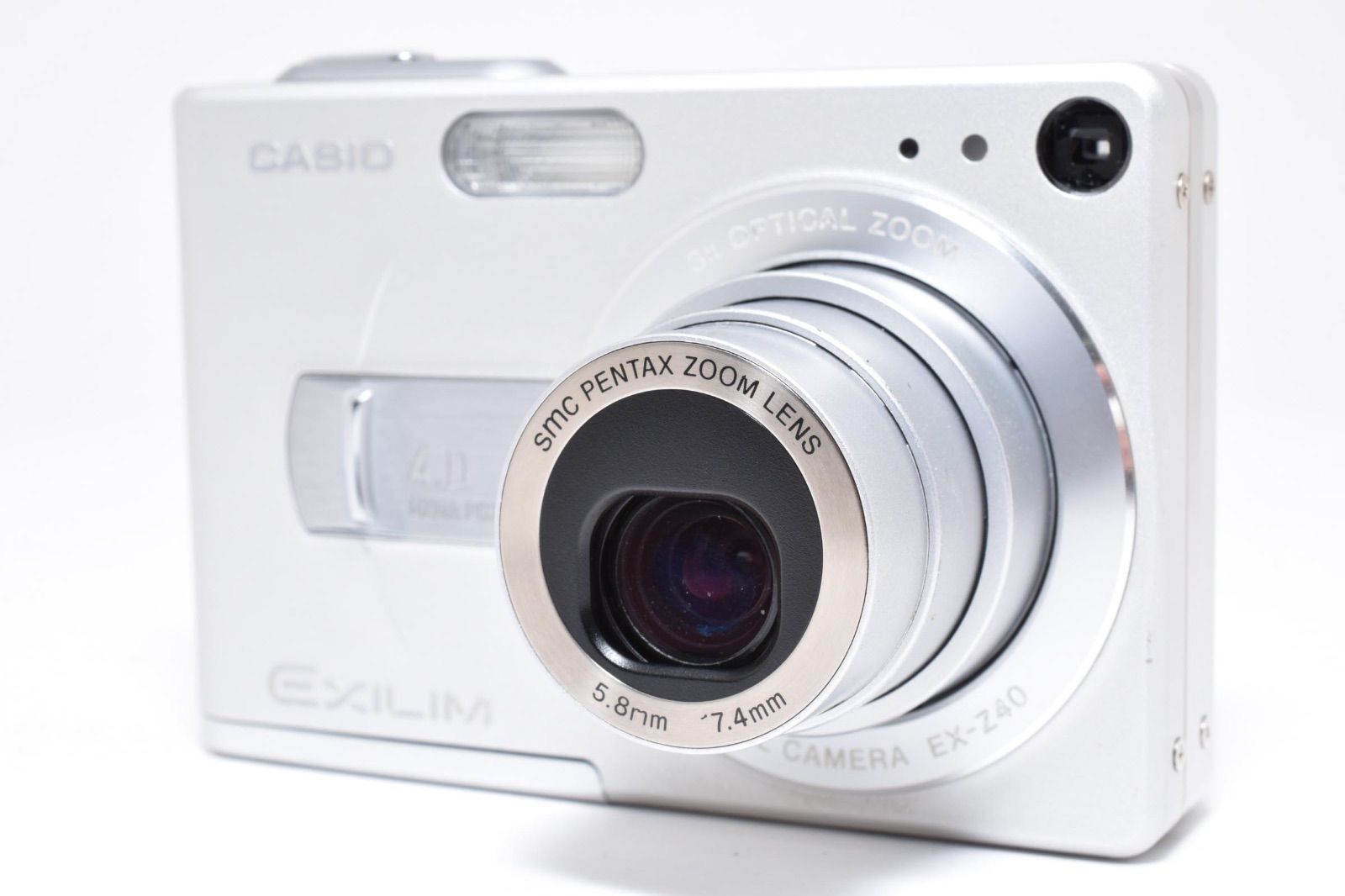カシオ CASIO EXILM EX-Z40 シルバー コンパクトデジタルカメラ - メルカリ