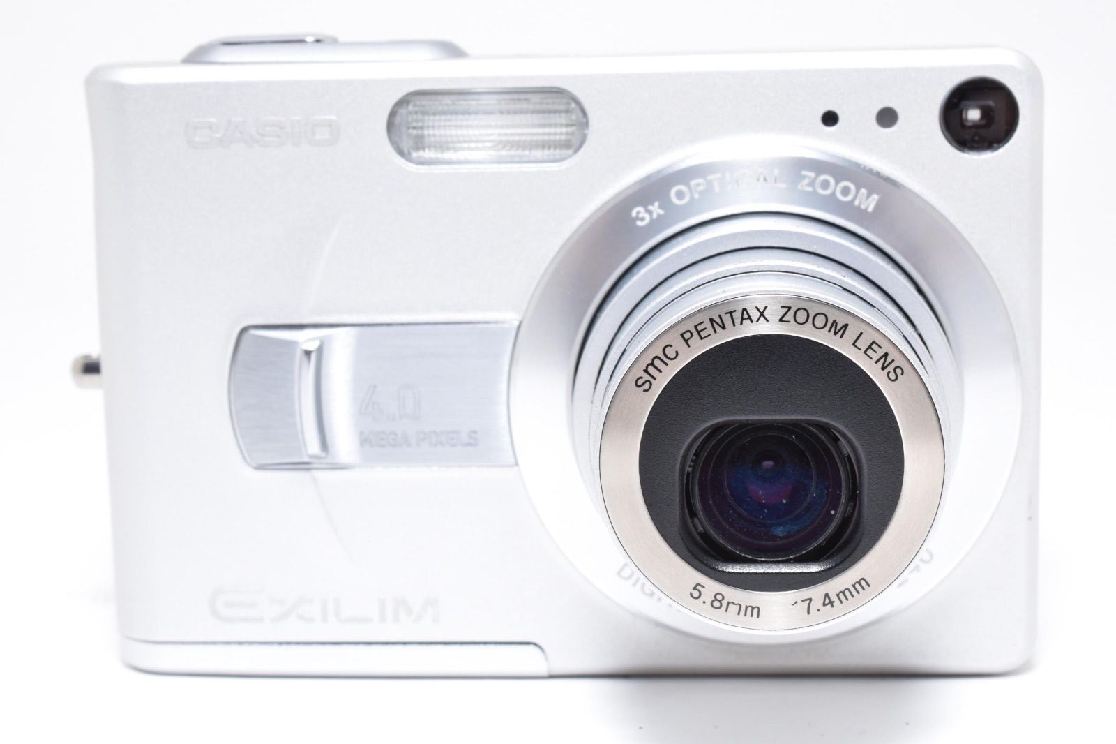 カシオ CASIO EXILM EX-Z40 シルバー コンパクトデジタルカメラ - メルカリ