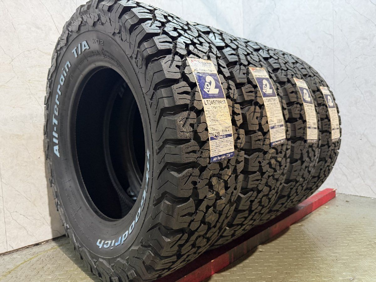 新品】BF Goodrich All-Terrain T/A KO2 グッドリッチ LT245/70R17 119 