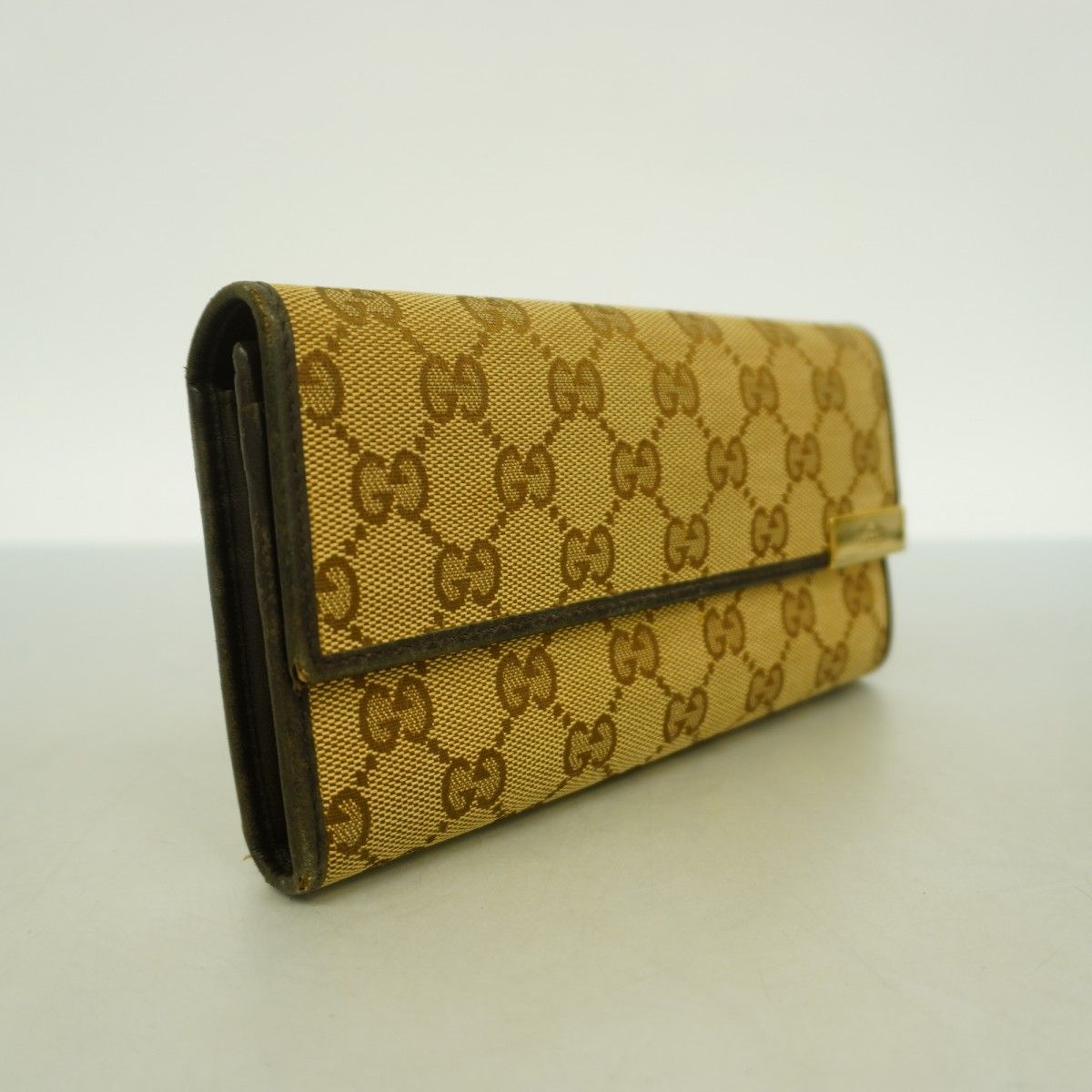 ☆SALE【6aa0100-k】グッチ 長財布 GGキャンバス 291099 キャンバス