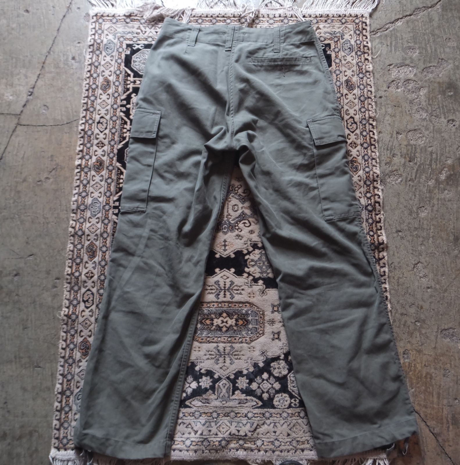 GERMAN ARMY ドイツ軍 90年代 美品 モールスキン カーゴパンツ 