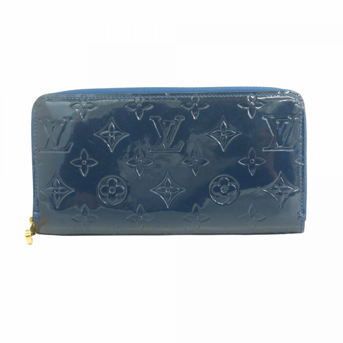☆SALE【5pe6953-k】ルイヴィトン 長財布 ヴェルニ ジッピーウォレット