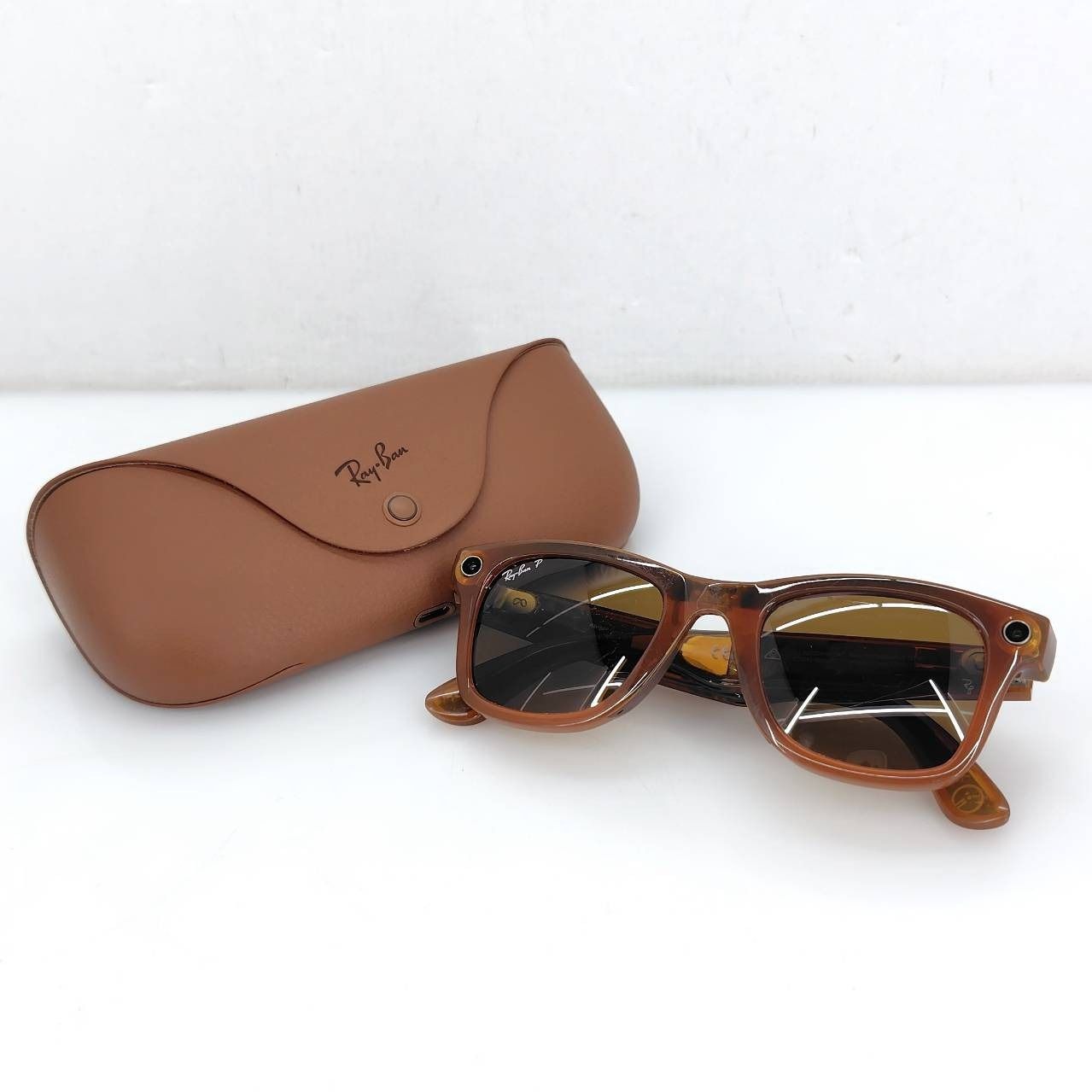 05w18374 レイバン Ray-Ban Meta Wayfarer スマートグラス ブラウン 