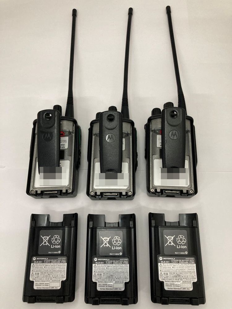 モトローラ　デジタル簡易　登録局　5w 3R GDR4800 6台セット　中古品 モトローラ デジタル簡易 登録局 5w 3R GDR4800 2台セット 中古品