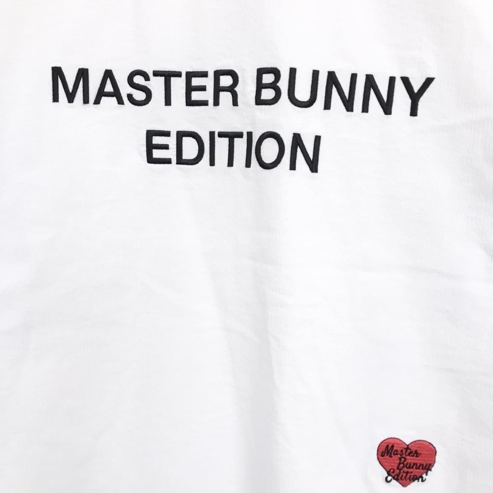 超美品】マスターバニー ジャケットブルゾン 白×黒 切替 ストレッチ