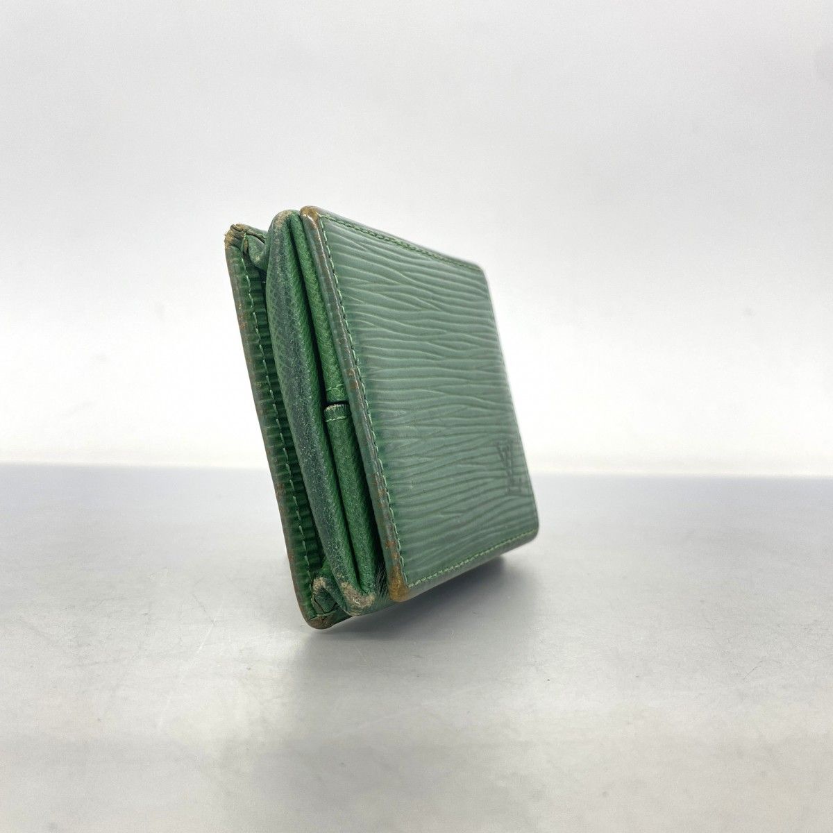 【極美品】ルイヴィトン　ポルトモネボワット　エピ　ケース　小銭入れ　緑 ☆SALE【6ab0212-k】ルイヴィトン コインケース エピ ポルトモネ