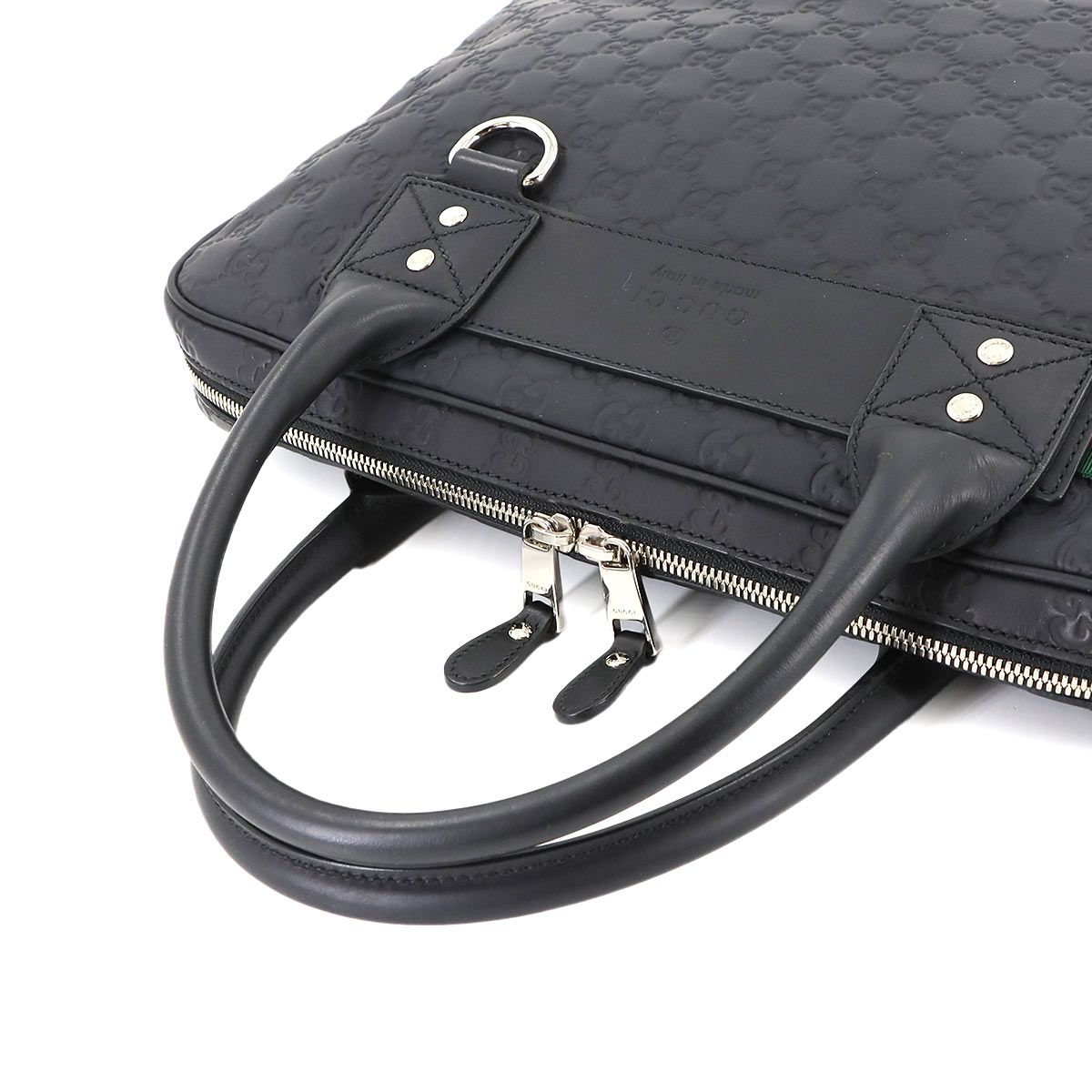 未使用 展示品 グッチ GUCCI グッチシマ ブリーフケース ビジネス