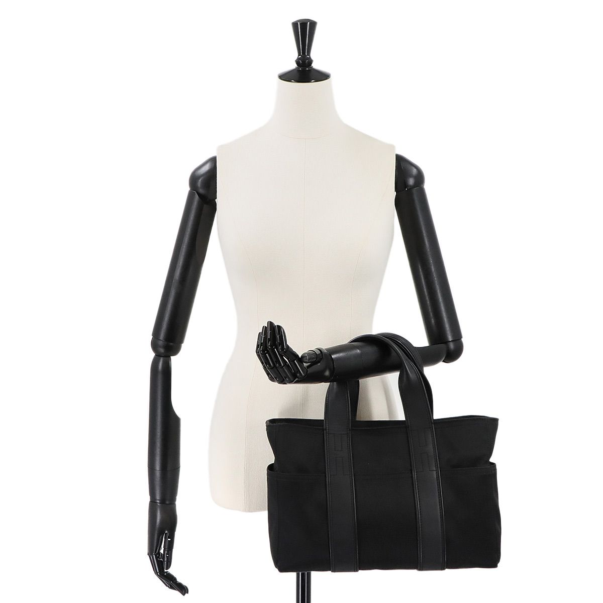 美品 エルメス HERMES アカプルコ PM ハンド バッグ トワルシェブロン