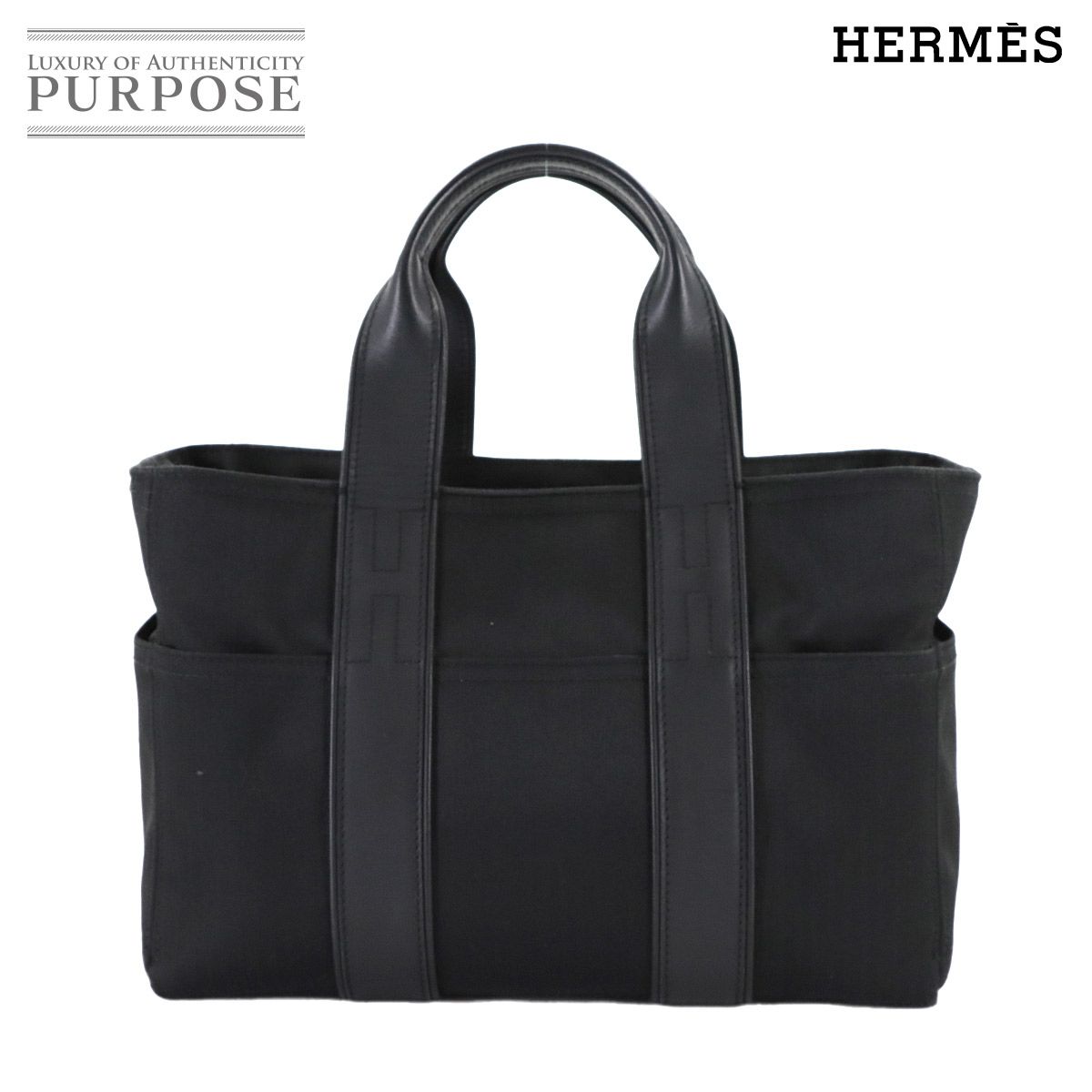 美品 エルメス HERMES アカプルコ PM ハンド バッグ トワルシェブロン