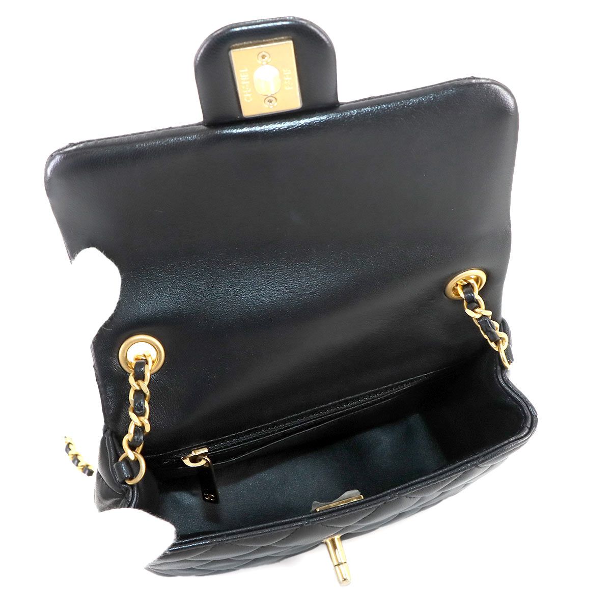 未使用 展示品 シャネル CHANEL ミニ マトラッセ チェーン ショルダー