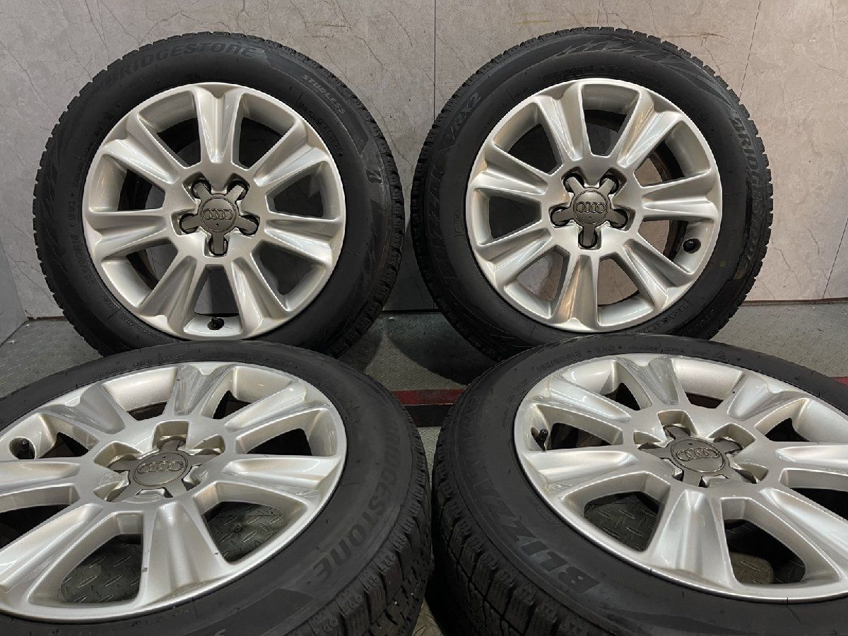 アウディ純正アルミホイール スタッドレスタイヤ185/60R/15 VRX2 BS BLIZZAK VRX2 185/60R15】スタッドレス【audi A1 純正ホイール 15