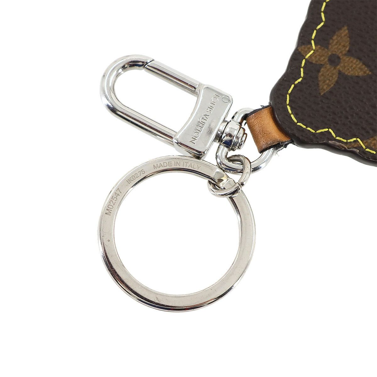 ルイ ヴィトン LOUIS VUITTON バッグチャーム LVビスケット