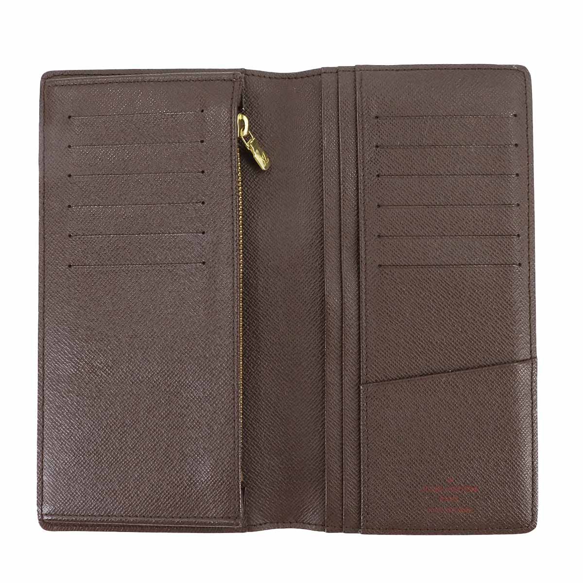 新品同様 ルイ ヴィトン LOUIS VUITTON ダミエ ポルトフォイユ ブラザ