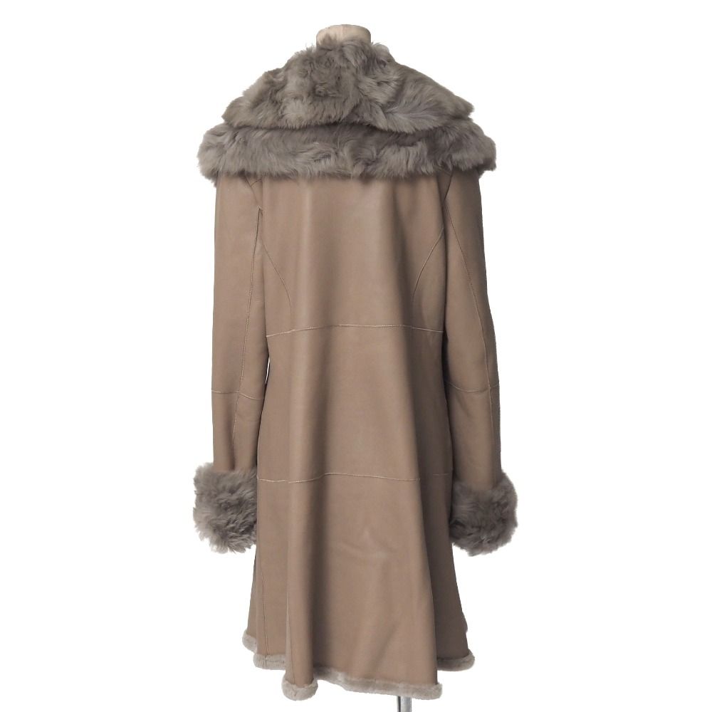 MOUTON ムートン コート サイズ9AR ムートンコート リアルファー