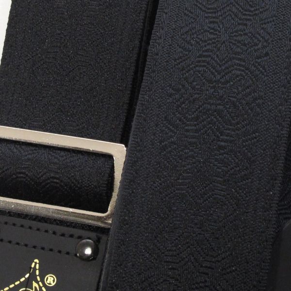 新品 ACEギターストラップ GREENWICH BLACK（ACE-15） VINTAGE REISSUE