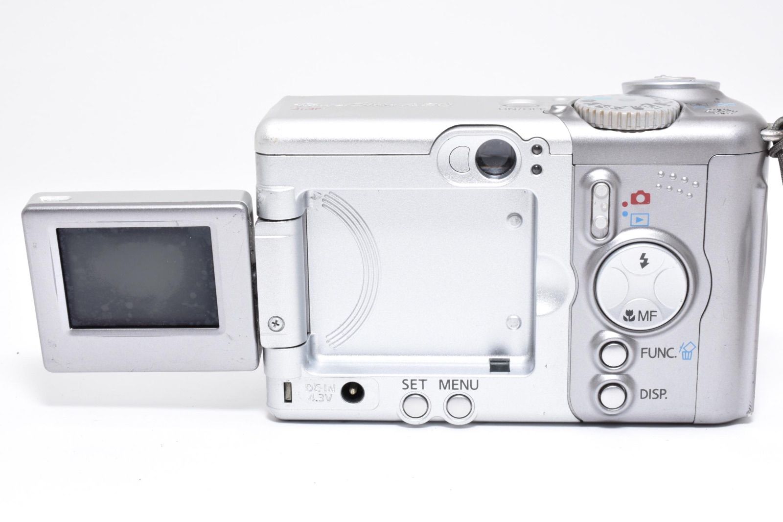 キヤノン Canon Powershot A80 シルバー コンパクトデジタルカメラ