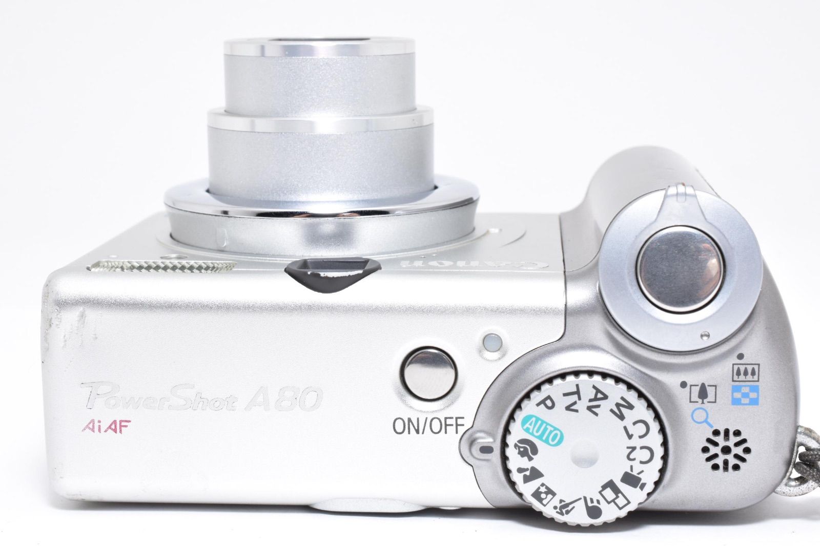 キヤノン Canon Powershot A80 シルバー コンパクトデジタルカメラ