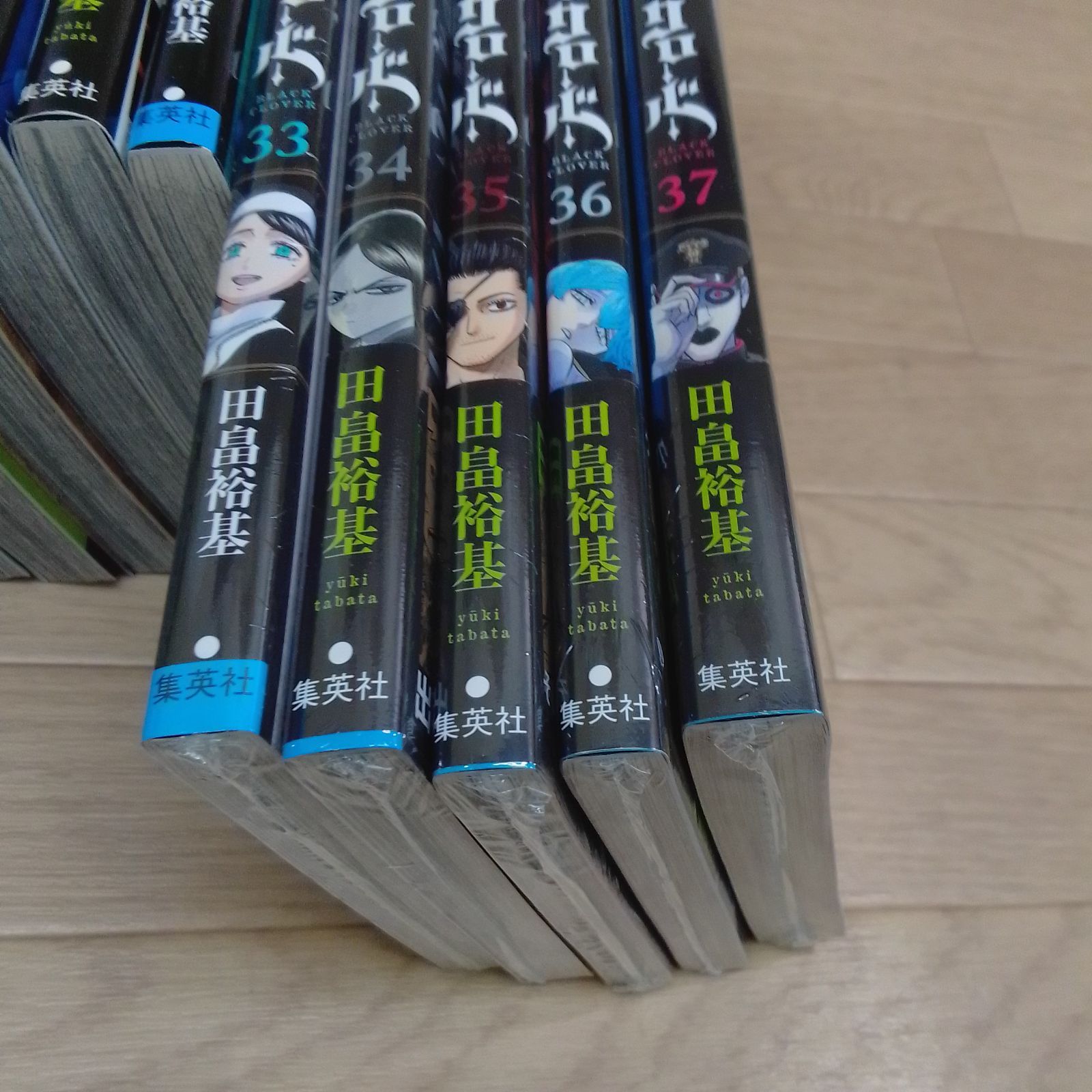 ☆【未開封5冊】ブラッククローバー 1～37巻 コミック全巻セット