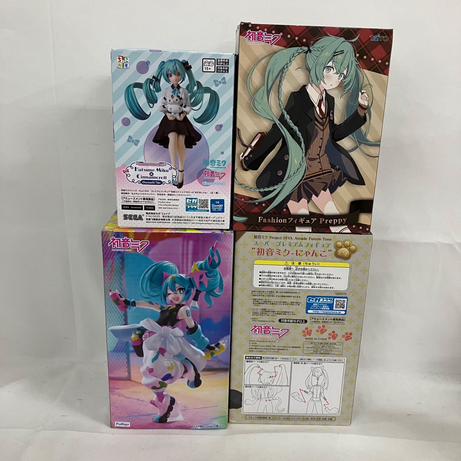 未開封 初音ミク フィギュア 4個セット SF1402 c107 - メルカリ