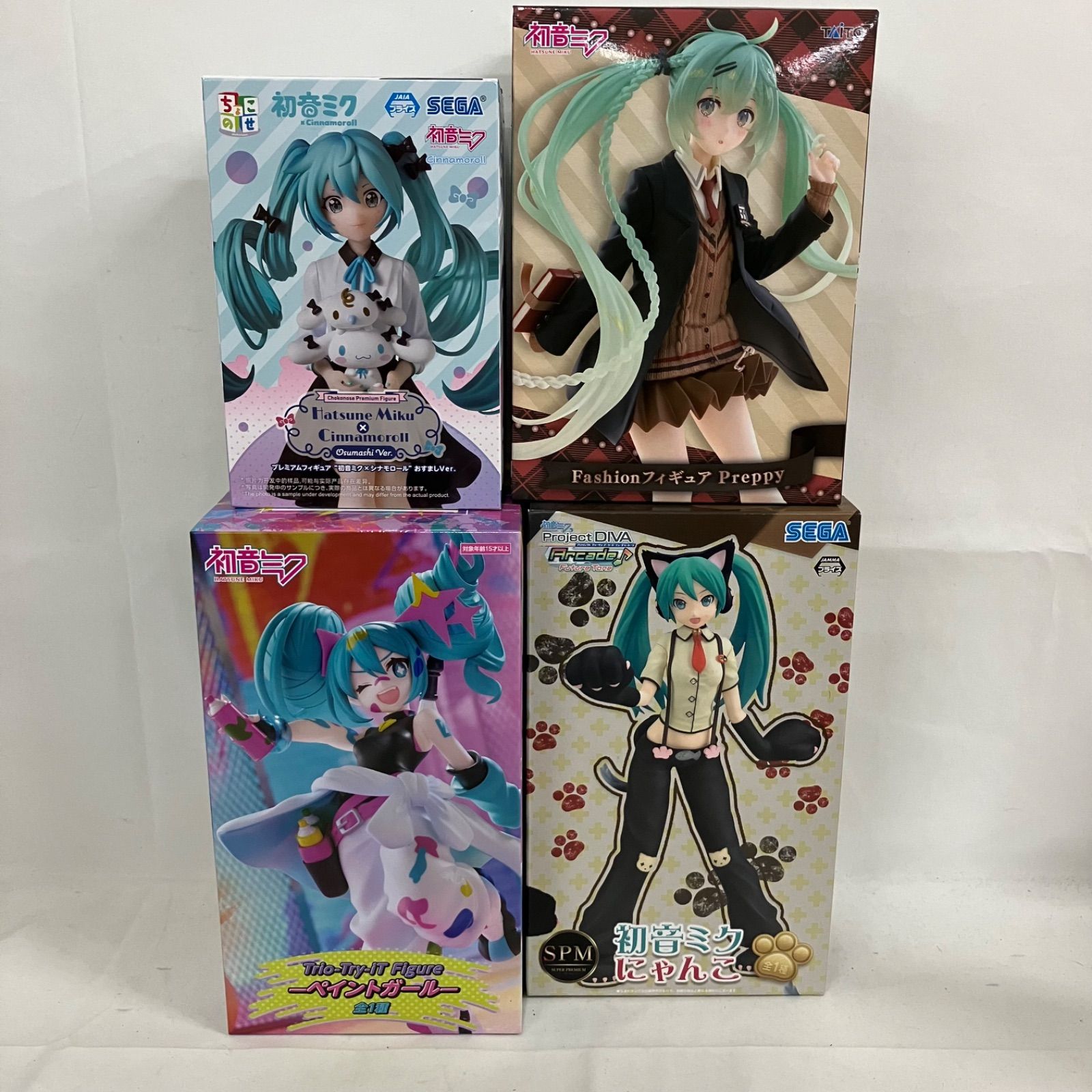 未開封 初音ミク フィギュア 4個セット SF1402 c107 - メルカリ