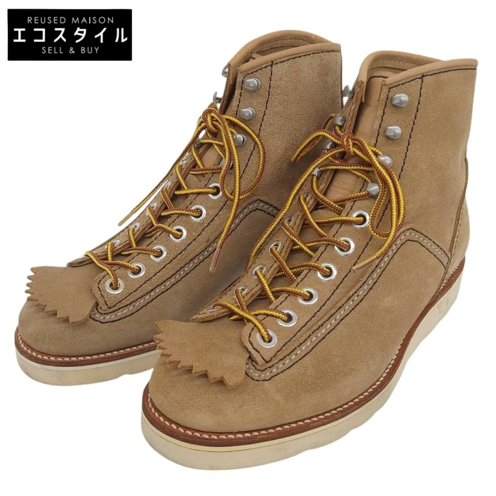 LONE WOLF ロンウルフ 美品 スエード ハンターブーツ シューズ メンズ