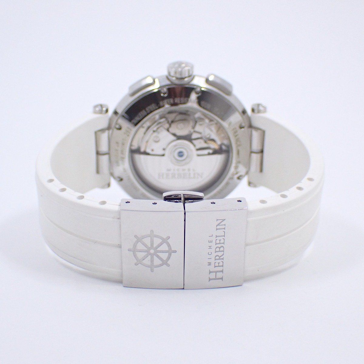 青文字盤 ラバーベルト