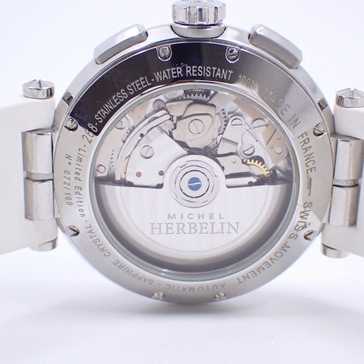 腕時計 青文字盤