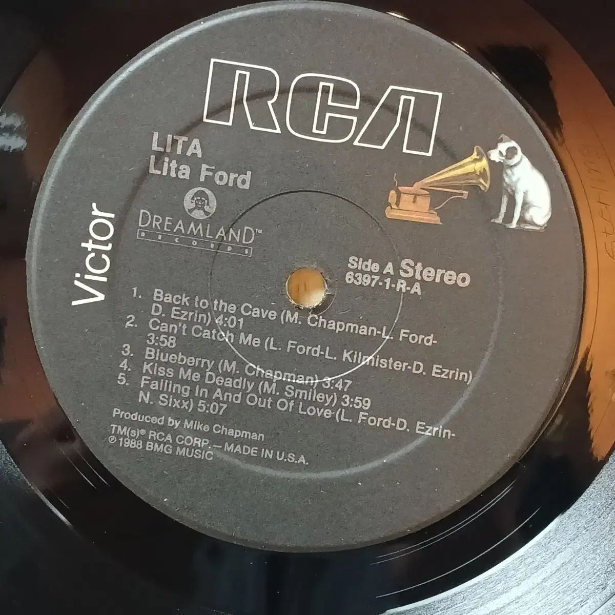 女性たち ROCK ギタリスト リタ ポッド Lita Ford LP - メルカリ