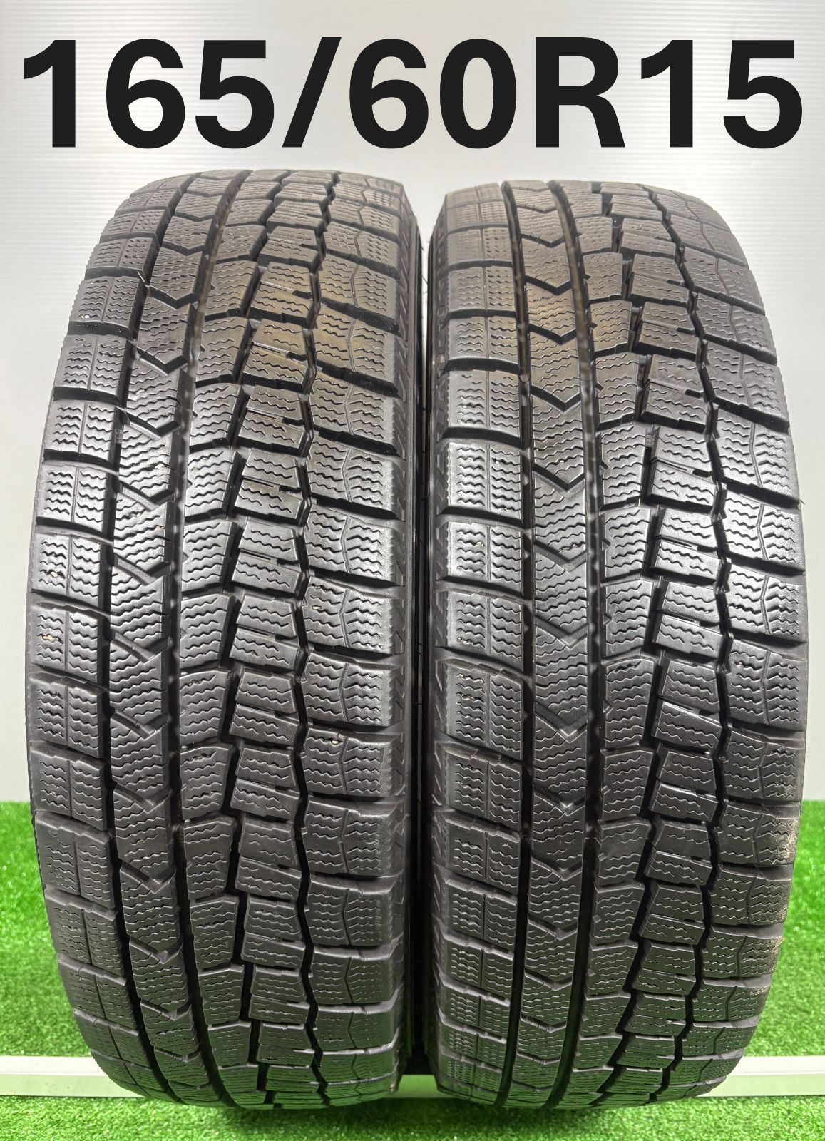 165/60R15 スタッドレス 21年 ダンロップ WM02 バリ山 165/60R15